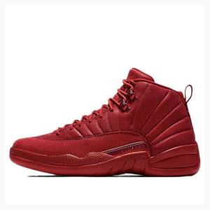 Air Jordan 12 Nike Retro Gym Tênis de Basquete Masculino Vermelhas | JD-058FD