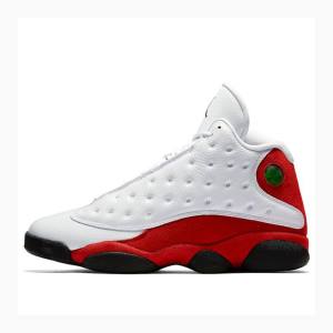 Air Jordan 13 Nike Retro Chicago 2017 Tênis de Basquete Masculino Branco Vermelhas | JD-724EA