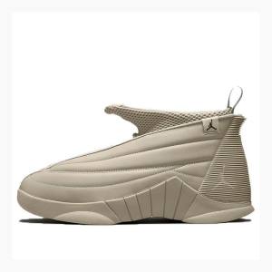 Air Jordan 15 Nike Retro SP Billie Eilish Tênis de Basquete Feminino Bege | JD-180JT