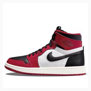 Air Jordan 1 Nike High Zoom Air CMFT Envernizados Chicago Tênis de Basquete Feminino Vermelhas Pretas | JD-851EV