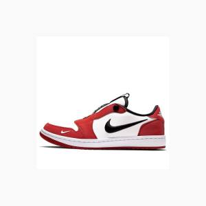 Air Jordan 1 Nike Low Chicago Tênis Feminino Vermelhas Pretas | JD-712TU