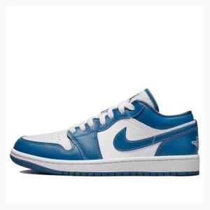 Air Jordan 1 Nike Low Marina Blue Tênis Feminino Azuis | JD-951WF