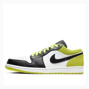 Air Jordan 1 Nike Low SE Cyber Tênis Masculino Amarelas Pretas | JD-425RK