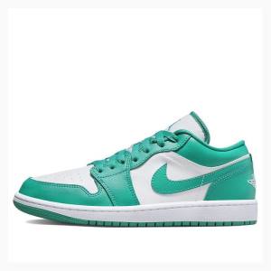 Air Jordan 1 Nike Low Turquoise Tênis Feminino Verdes | JD-052JR