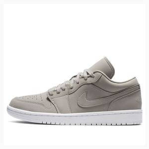 Air Jordan 1 Nike Low Tênis Feminino Cinzentas | JD-614WA