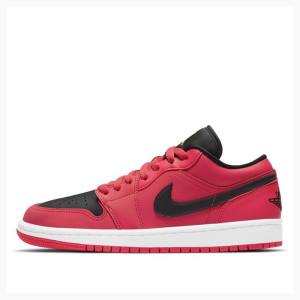 Air Jordan 1 Nike Low Tênis Feminino Vermelhas | JD-941XF