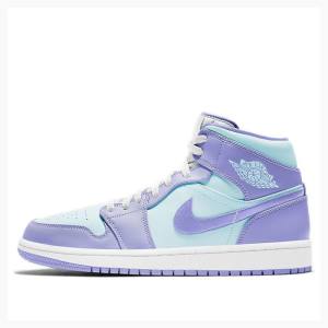 Air Jordan 1 Nike Medio Pulse Tênis de Basquete Masculino Roxo | JD-568RG