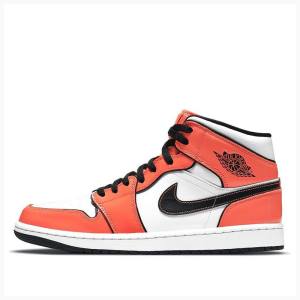 Air Jordan 1 Nike Medio SE Turf Tênis de Basquete Masculino Laranja | JD-423VL