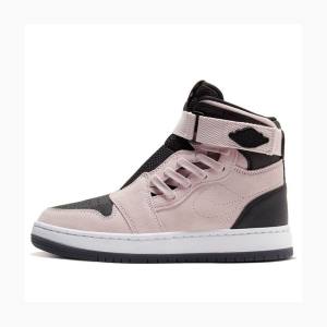 Air Jordan 1 Nike Nova XX Barely Rose Tênis de Basquete Feminino Rosa | JD-539ND