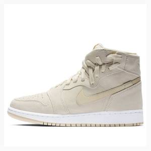 Air Jordan 1 Nike Rebel XX Desert Ore Tênis de Basquete Feminino Creme | JD-497VL