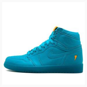 Air Jordan 1 Nike Retro HI OG G8RD Gatorade Tênis de Basquete Masculino Azuis | JD-279ZP