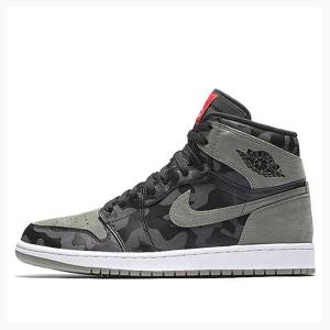 Air Jordan 1 Nike Retro High PRM Shadow Camo Tênis de Basquete Masculino Multicoloridas | JD-104SU