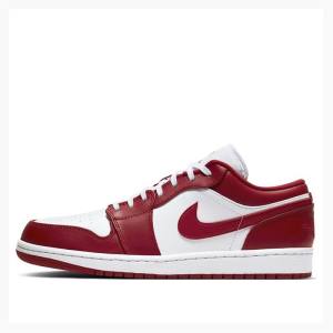 Air Jordan 1 Nike Retro Low Gym Tênis Masculino Vermelhas | JD-840ZV