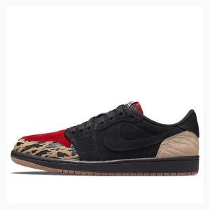 Air Jordan 1 Nike Retro Low OG SP Sole Fly Tênis Masculino Pretas Vermelhas | JD-027WY