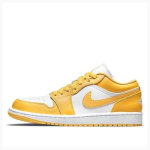 Air Jordan 1 Nike Retro Low Pollen Tênis Masculino Amarelas | JD-624NH