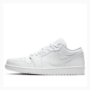 Air Jordan 1 Nike Retro Low Tênis Masculino Branco | JD-274XY