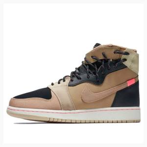 Air Jordan 1 Nike Retro Rebel XX Parachute Tênis de Basquete Feminino Caqui Pretas | JD-246MW