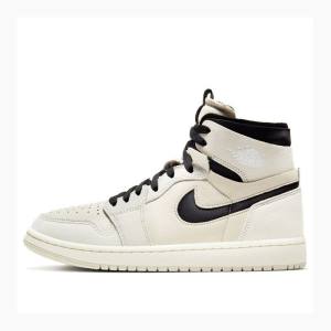 Air Jordan 1 Nike Zoom Summit Tênis de Basquete Feminino Branco Pretas | JD-967GT