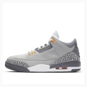 Air Jordan 3 Nike Retro Cool 2021 Tênis de Basquete Masculino Cinzentas | JD-932QL