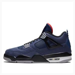 Air Jordan 4 Nike Retro Inverno Loyal Tênis de Basquete Masculino Azuis | JD-140TE