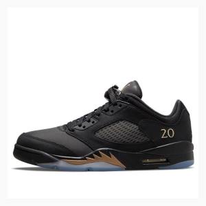 Air Jordan 5 Nike Retro Low Wings Class of 2020-2021 Tênis Masculino Pretas | JD-975WQ