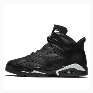 Air Jordan 6 Nike Retro Cat Tênis de Basquete Masculino Pretas | JD-496UQ