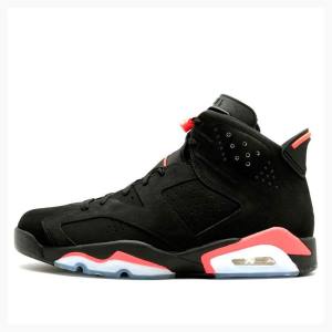 Air Jordan 6 Nike Retro Infrared Tênis de Basquete Masculino Pretas Vermelhas | JD-981EC