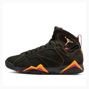 Air Jordan 7 Nike Retro Citrus Tênis de Basquete Masculino Pretas Laranja | JD-067RY