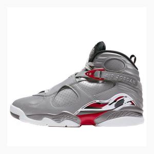 Air Jordan 8 Nike Retro Reflective Bugs Bunny Tênis de Basquete Masculino Prateadas | JD-207AC