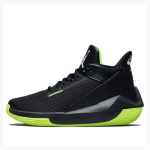 Air Jordan Nike 2x3 PF Tênis de Basquete Masculino Pretas Verdes | JD-437KF