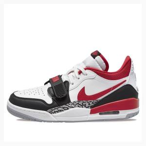 Air Jordan Nike Legacy 312 Low Tênis Masculino Branco Pretas Vermelhas | JD-309NI