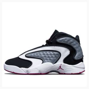 Air Jordan Nike OG Fuchsia Tênis de Basquete Feminino Pretas Cinzentas | JD-160VB