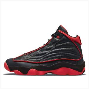 Air Jordan Nike Pro Strong Bred Tênis de Basquete Masculino Pretas Vermelhas | JD-659RG