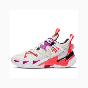 Air Jordan Nike Why Not Zer03 SE 3 BP Tênis de Basquete Feminino Pretas Vermelhas Roxo | JD-032SR