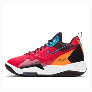 Air Jordan Nike Zoom 92 Tênis de Basquete Feminino Pretas Vermelhas Laranja | JD-013KP