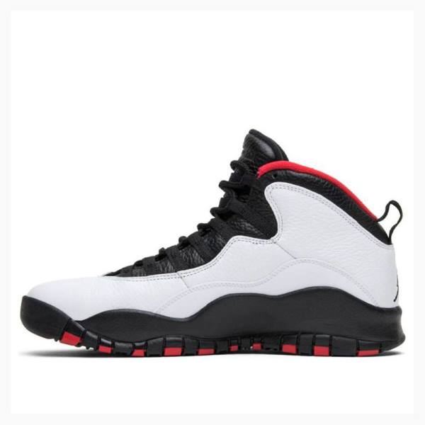 Air Jordan 10 Nike Double Nickel Tênis de Basquete Masculino Branco Pretas | JD-951JY