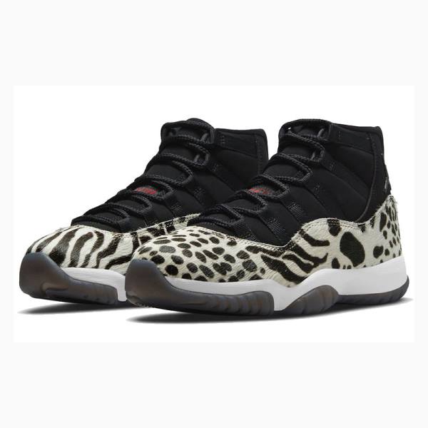 Air Jordan 11 Nike Retro Animal Instinct Tênis de Basquete Feminino Multicoloridas | JD-823AL