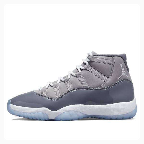 Air Jordan 11 Nike Retro Tênis de Basquete Masculino Cinzentas Prateadas | JD-180UC