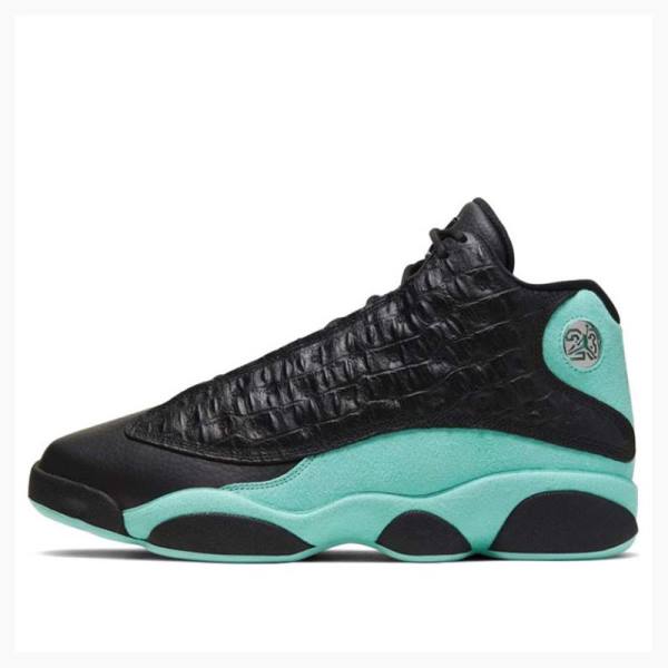 Air Jordan 13 Nike Retro Tênis de Basquete Masculino Pretas Verdes | JD-950IV