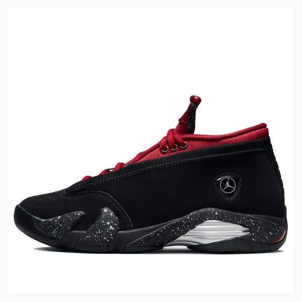 Air Jordan 14 Nike Low Red Lipstick Tênis Feminino Pretas Vermelhas | JD-846BW