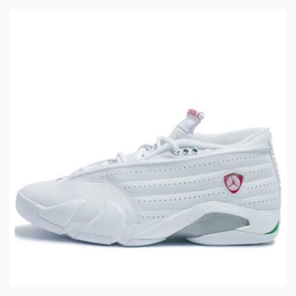 Air Jordan 14 Nike Retro Low Tênis Feminino Branco | JD-409WX