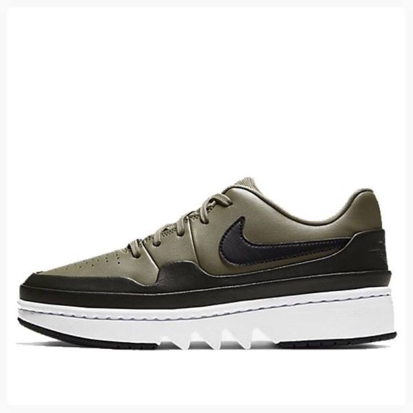 Air Jordan 1 Nike Jester XX Low \'Trooper\' Tênis Feminino Verdes Pretas | JD-615TA