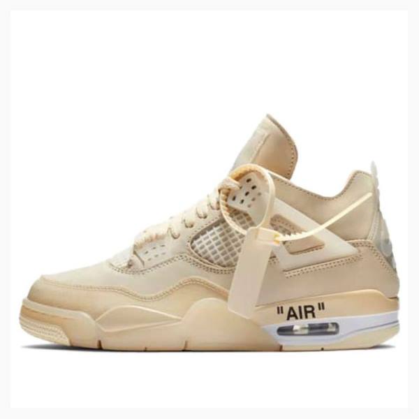 Air Jordan 4 Nike Retro Tênis de Basquete Feminino Branco | JD-457DW