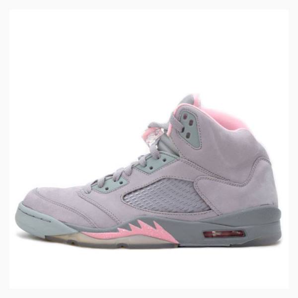 Air Jordan 5 Nike Retro Stealth Tênis de Basquete Feminino Prateadas | JD-301RN