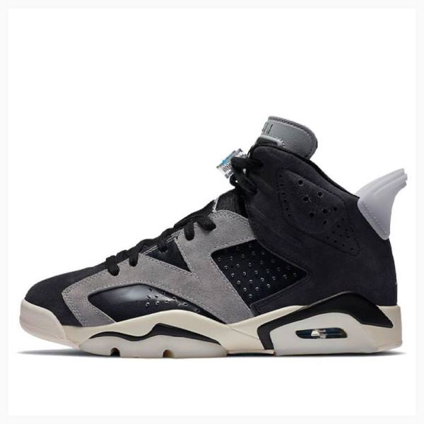 Air Jordan 6 Nike Retro Tech Chrome Tênis de Basquete Feminino Cinzentas Pretas | JD-720GR