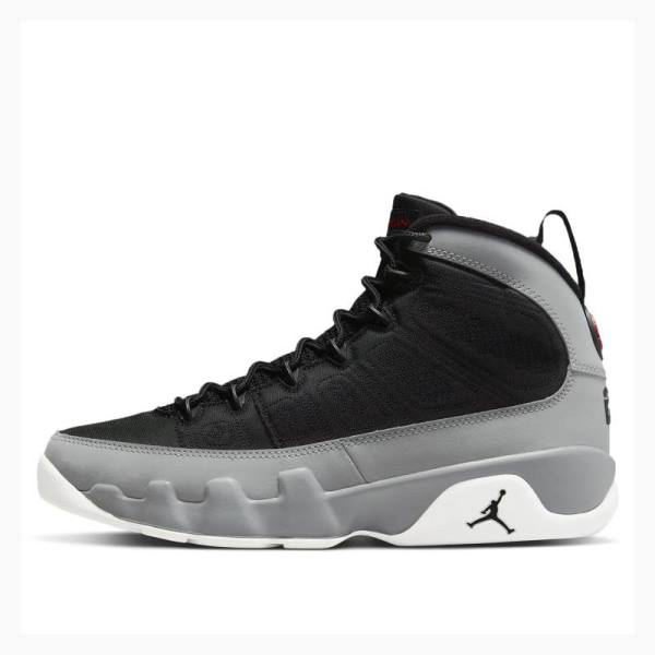 Air Jordan 9 Nike Particle Tênis de Basquete Masculino Pretas Cinzentas | JD-019VY