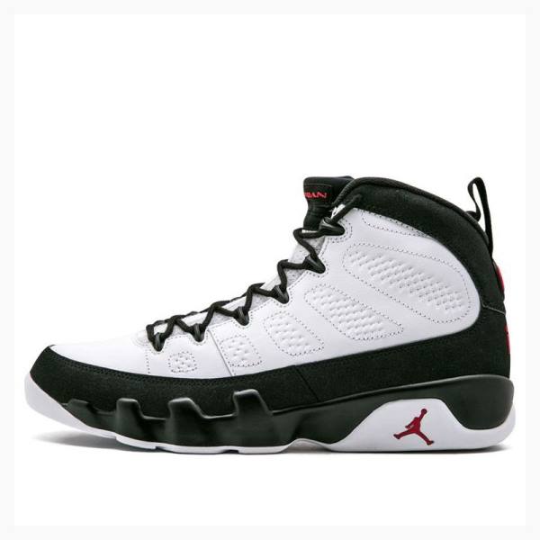 Air Jordan 9 Nike Retro Worldwide Appeal Tênis de Basquete Masculino Branco Pretas | JD-729SB