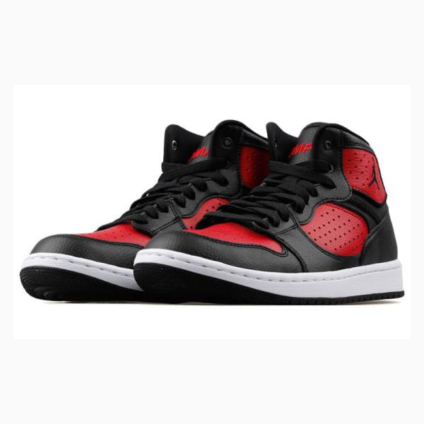 Air Jordan Nike Access Tênis de Basquete Masculino Pretas Vermelhas | JD-542AZ