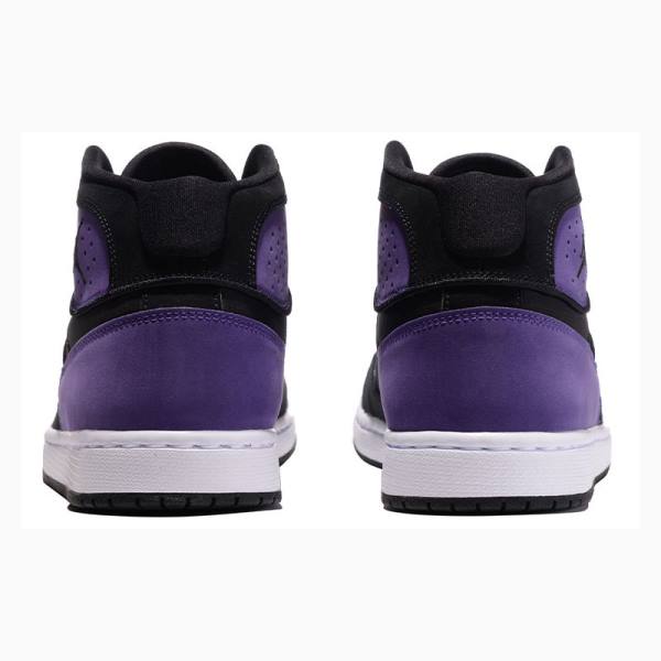 Air Jordan Nike Access Tênis de Basquete Masculino Roxo Pretas | JD-549YB