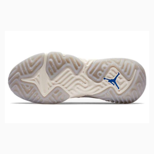 Air Jordan Nike Delta Breathe Tech White Tênis De Corrida Feminino Branco Azuis Vermelhas | JD-916UQ